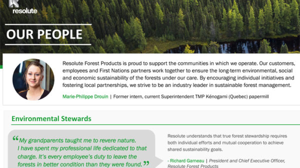 Resolute Forest Products - Our people