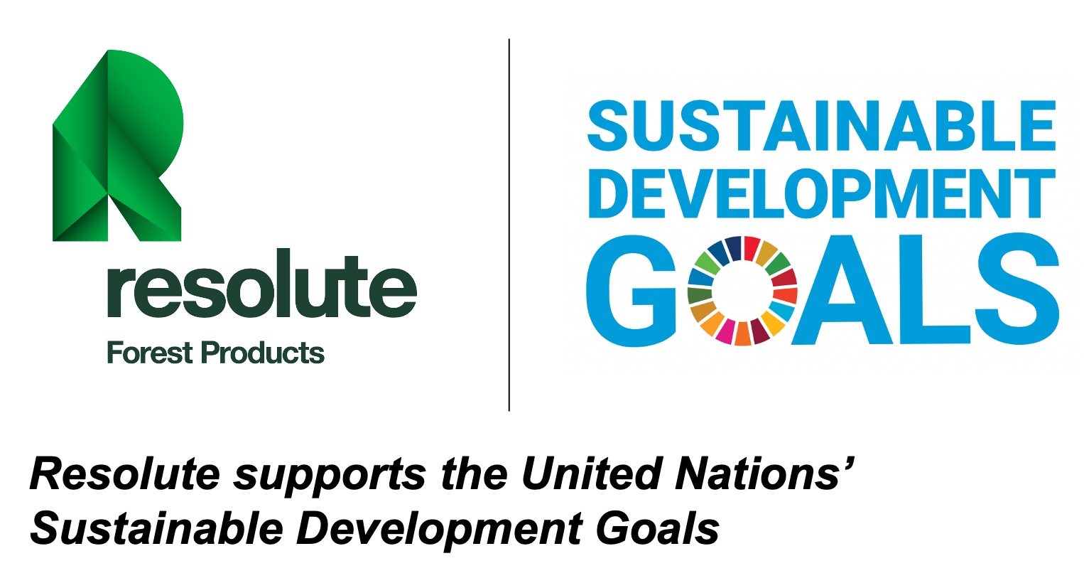 Resolute x UN SDG logos (ENG)